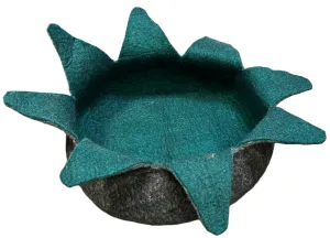 Petal Basket-Grey Teal : 20"