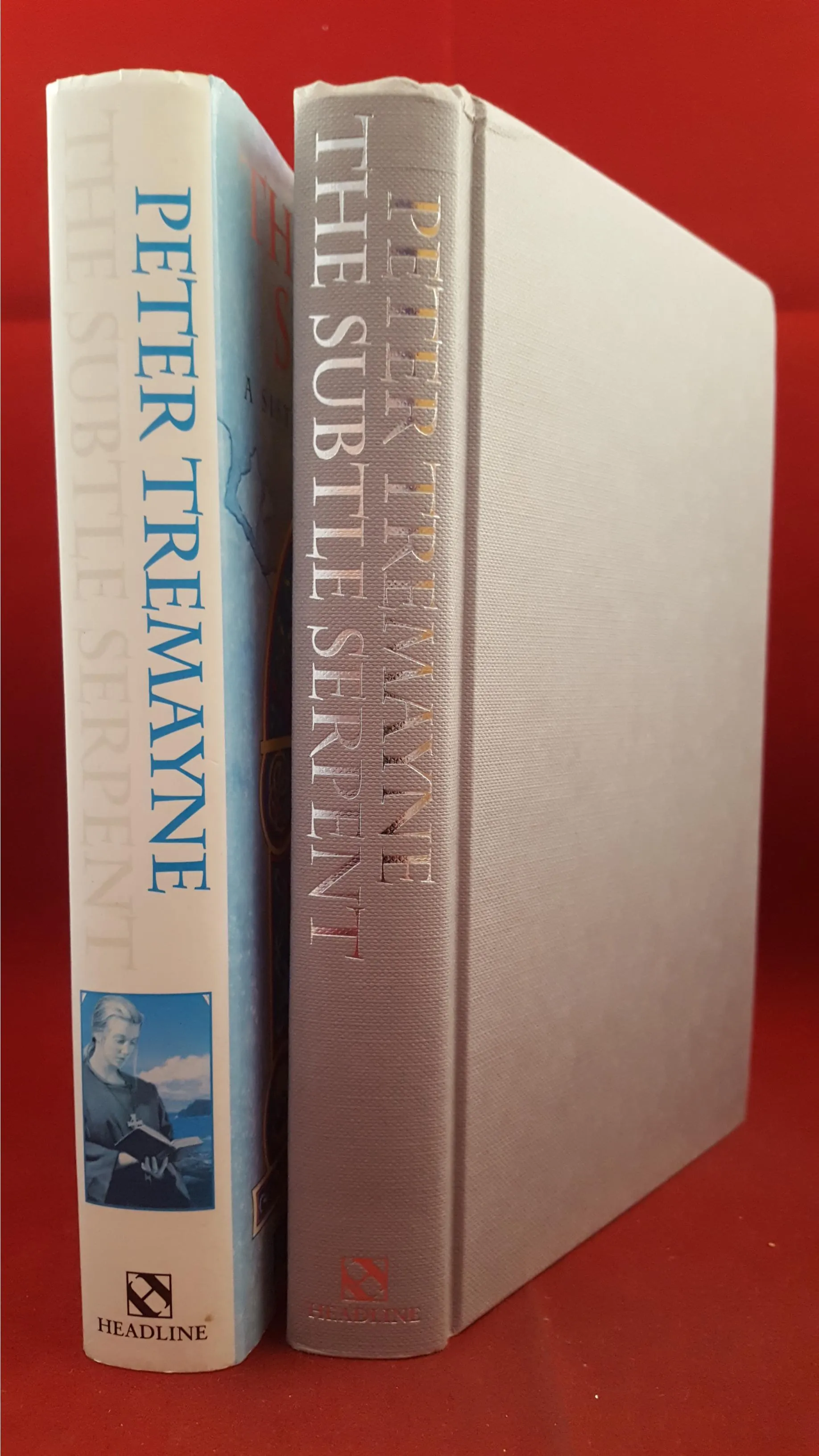 Peter Tremayne - The Subtle Serpent, Headline, 1996, 1st Edition, Inscribed, Signed