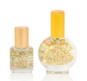 PETITE DUO ~ PEARL Organic Perfume Oil Extract Roll-On and Organic Eau de Toilette Mini Gift Set by Sage