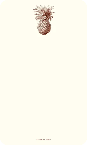 Pineapple Thinking Card