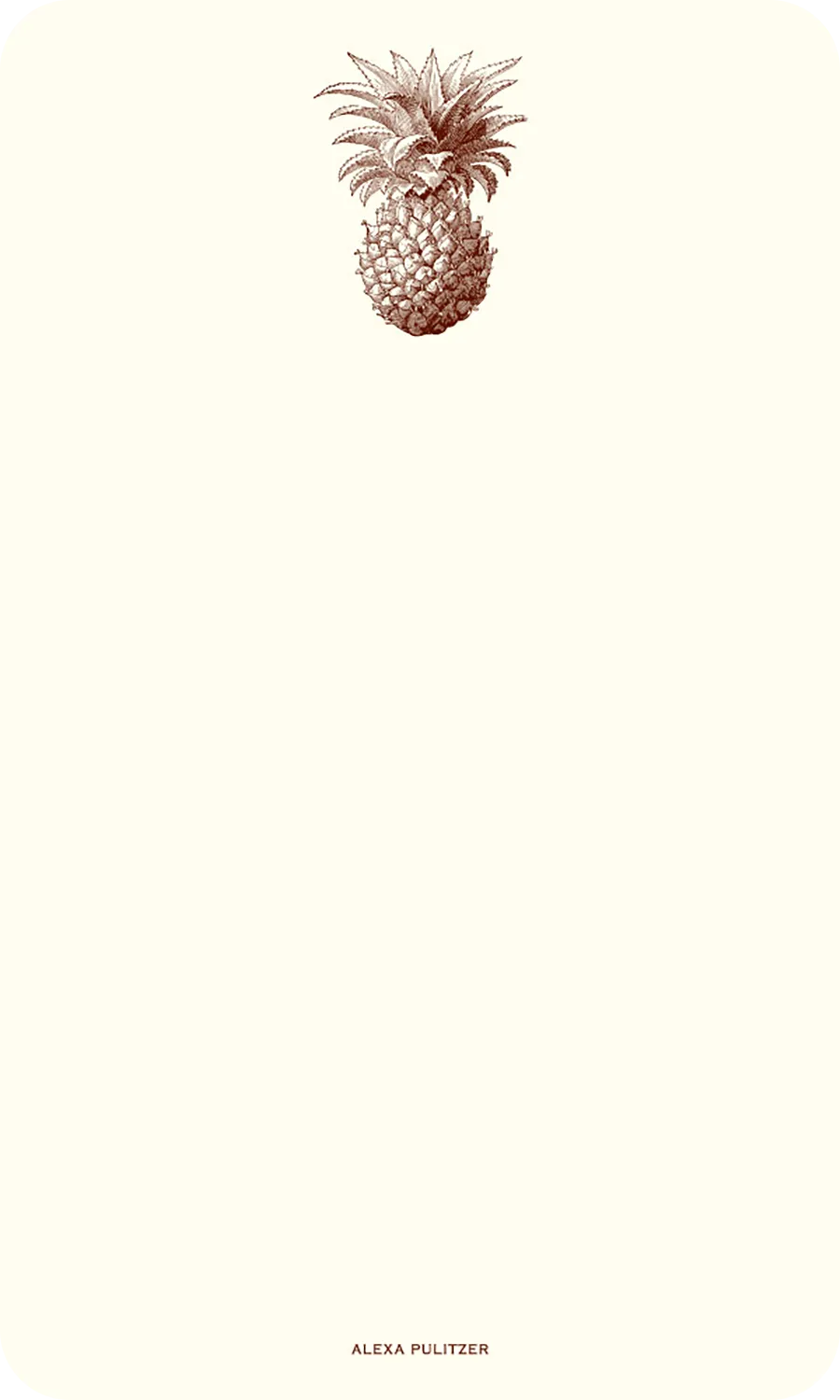 Pineapple Thinking Card