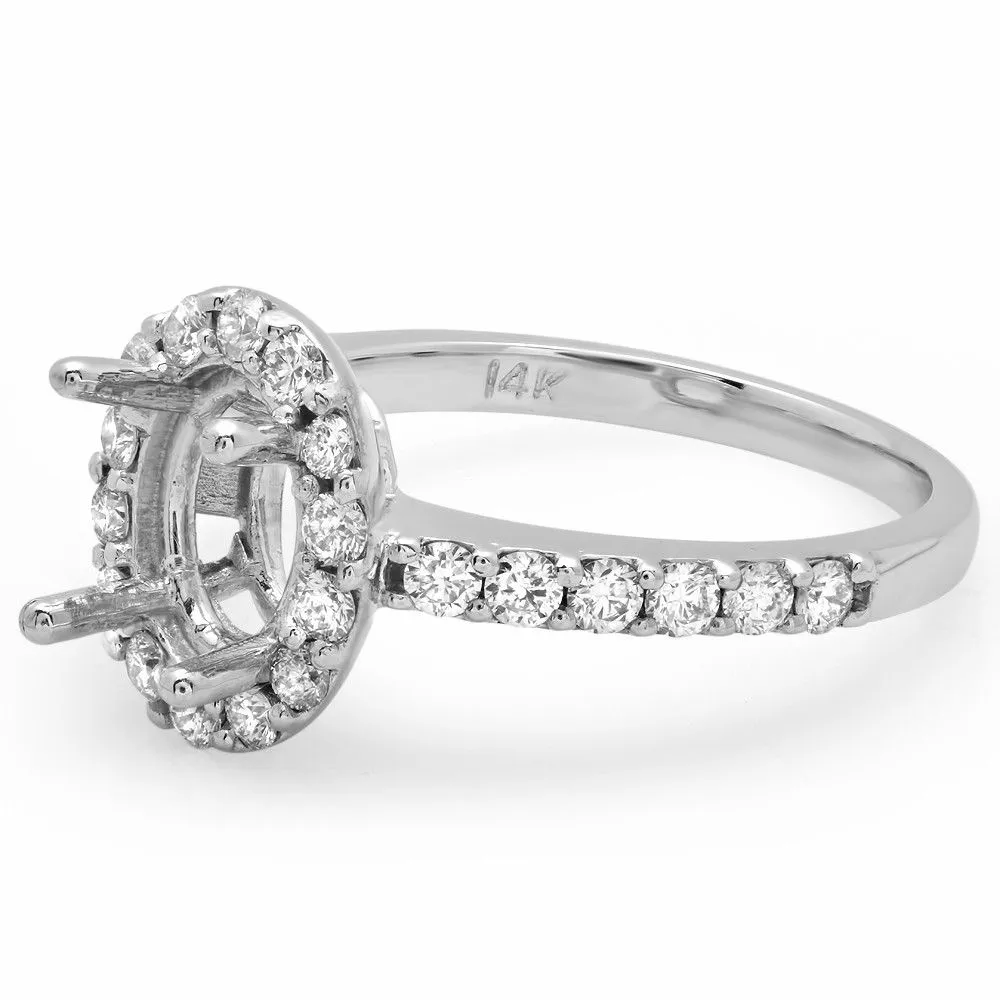 PMI 14W@2.9 28RD1@0.50 7X5MM OVAL HALO LOW PROFILE