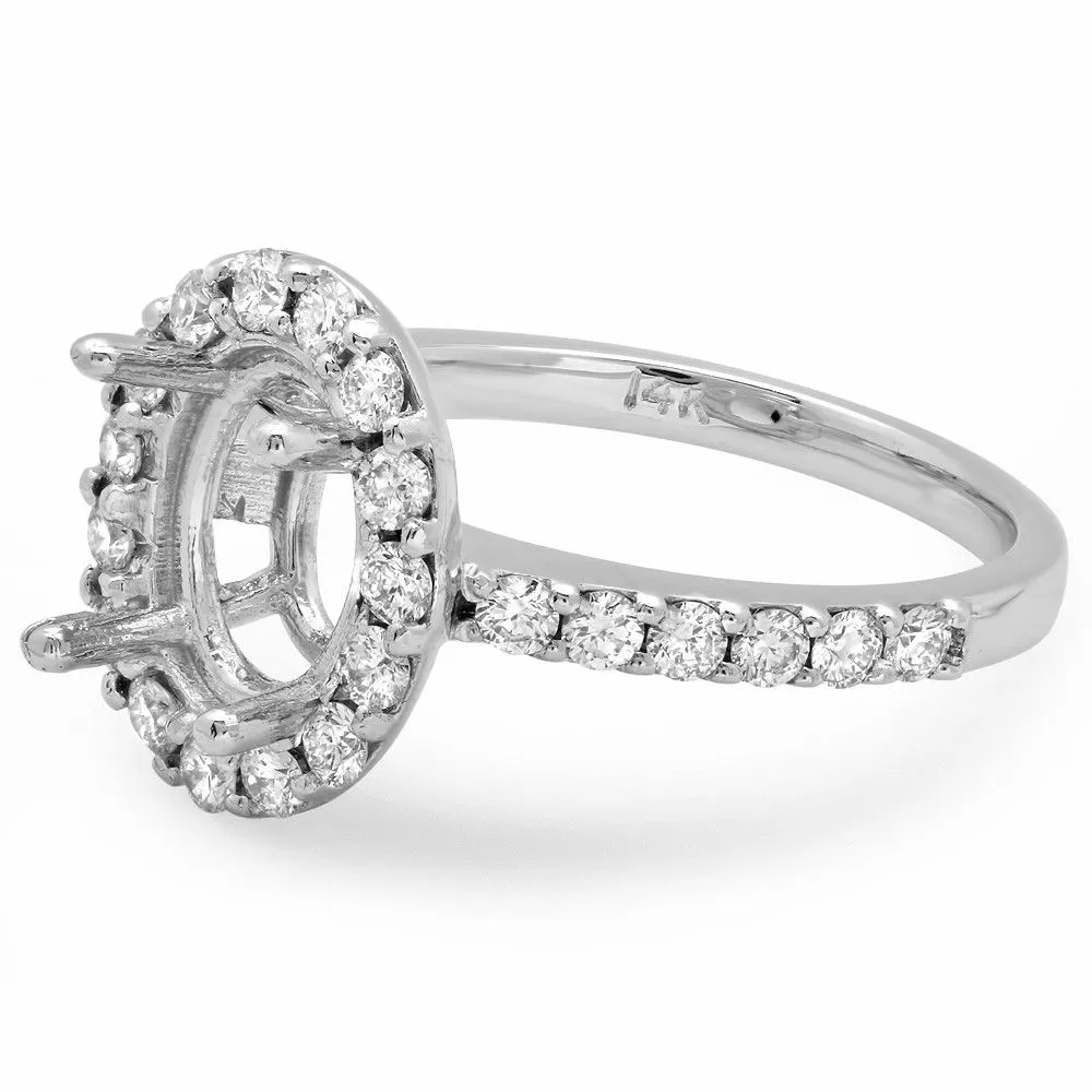PMI 14W@3.9 27RD1@0.7 9.5X7.5MM OVAL HALO LOW PROFILE