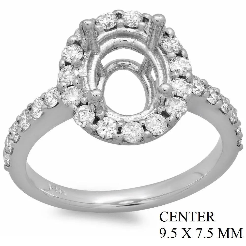 PMI 14W@3.9 27RD1@0.7 9.5X7.5MM OVAL HALO LOW PROFILE