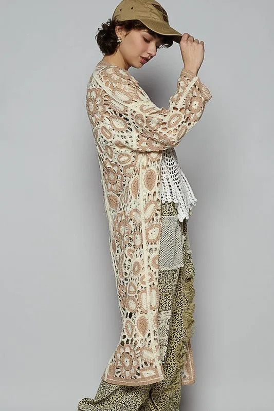 POL112 - LONG CARDIGAN -