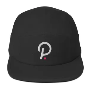 Polkadot Five Panel Cap