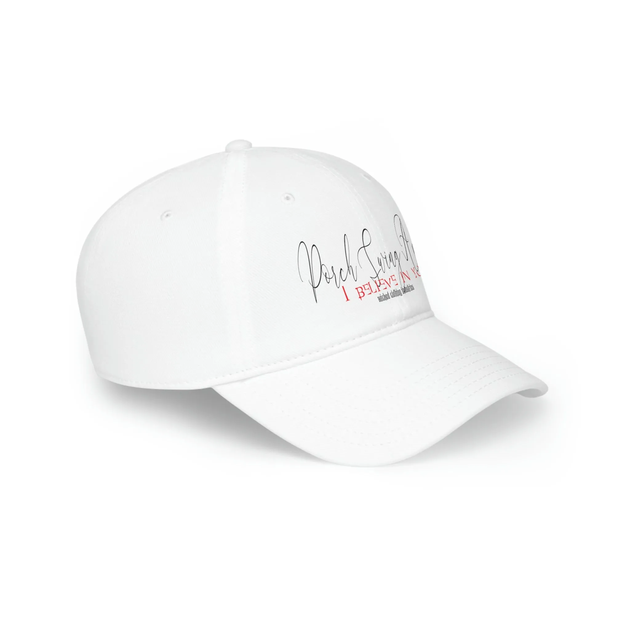 Porch Swing Angel Low Profile Baseball Hat