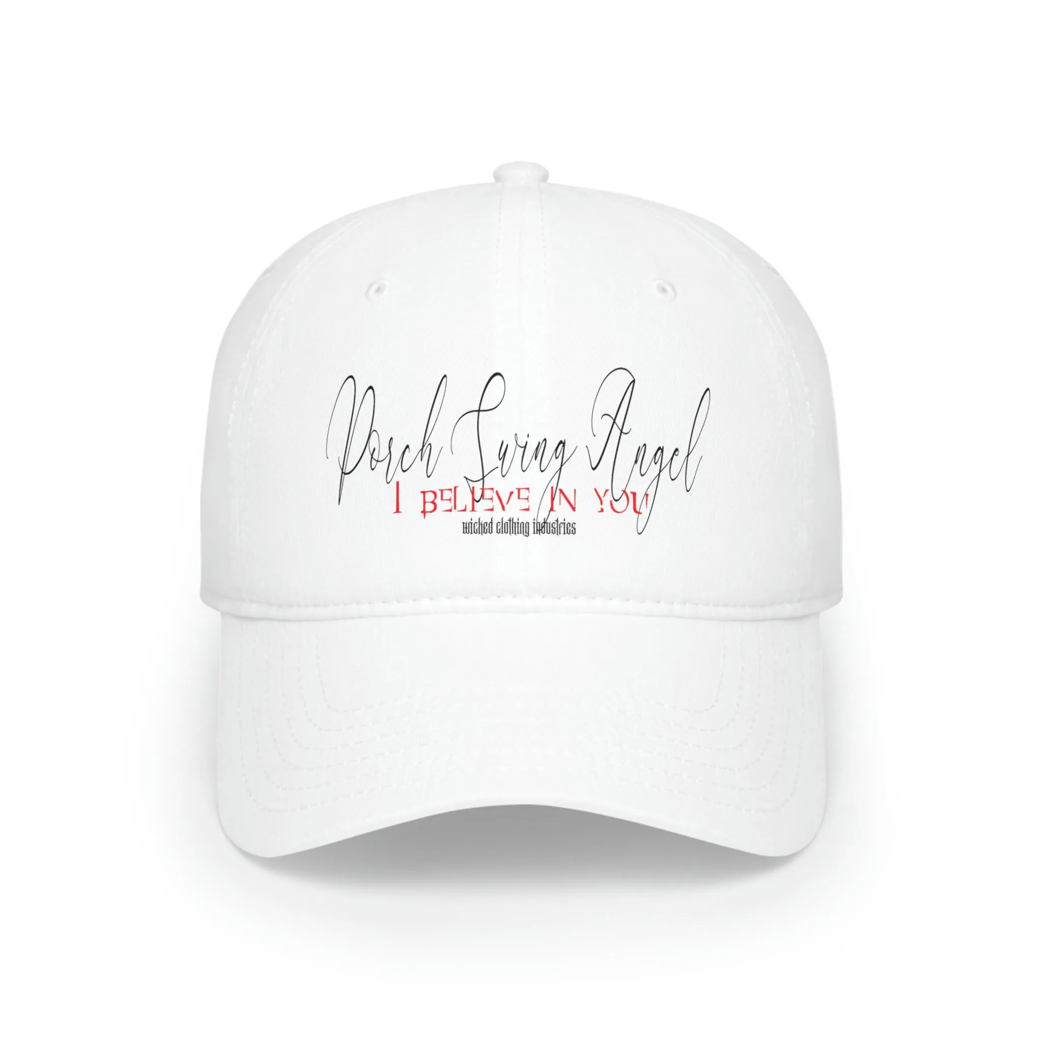 Porch Swing Angel Low Profile Baseball Hat