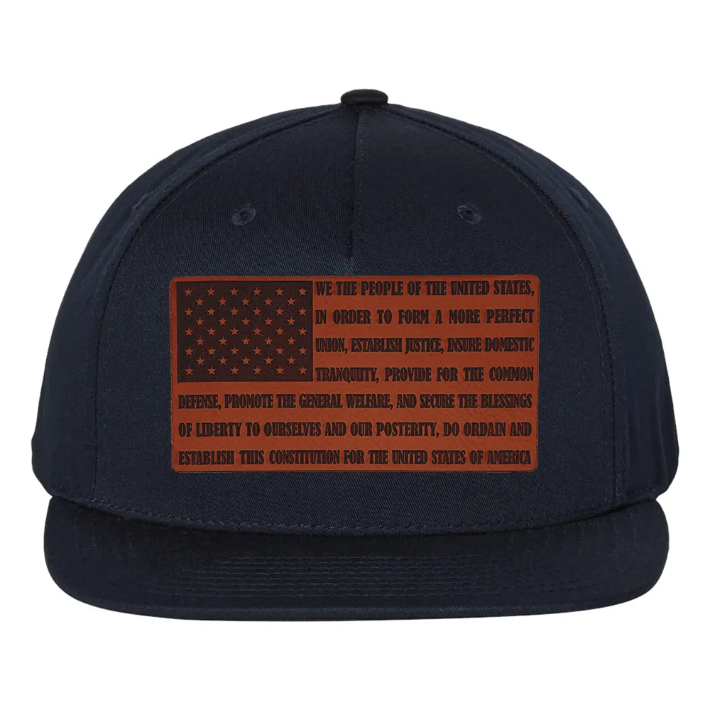 Preamble Flag Low Profile Snapback Cap