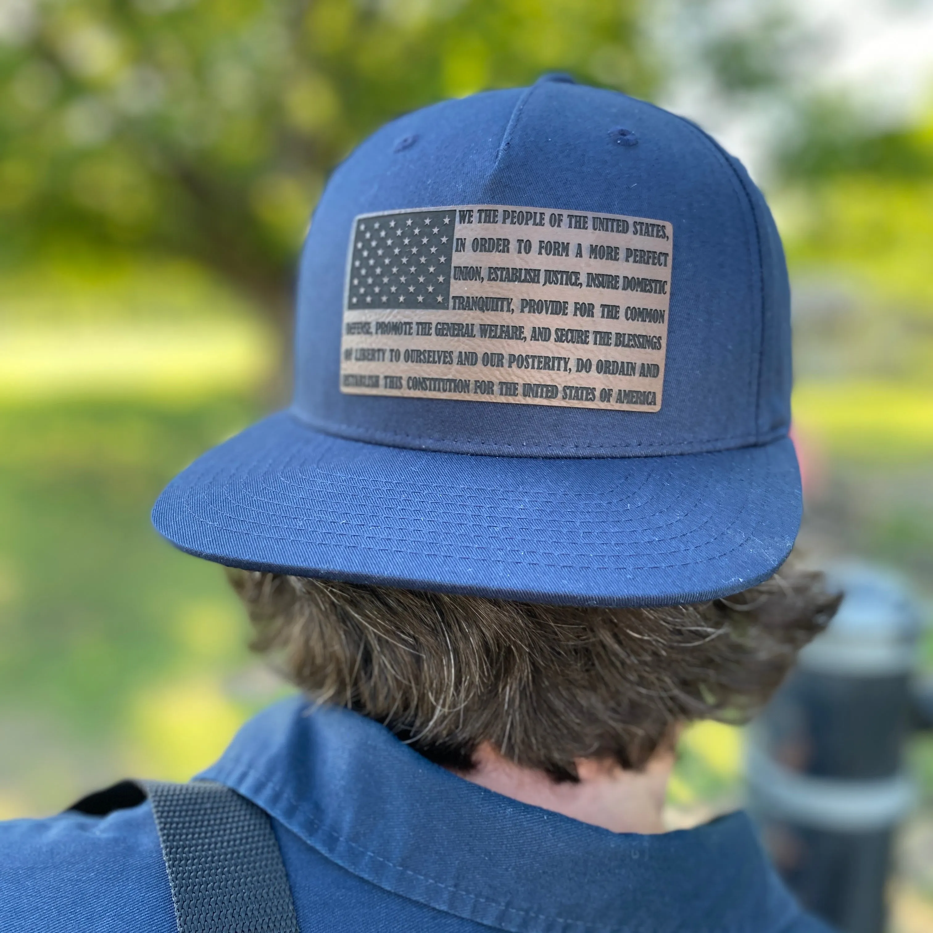 Preamble Flag Low Profile Snapback Cap