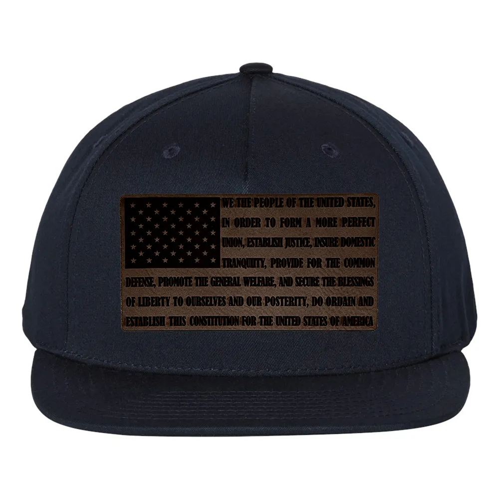 Preamble Flag Low Profile Snapback Cap