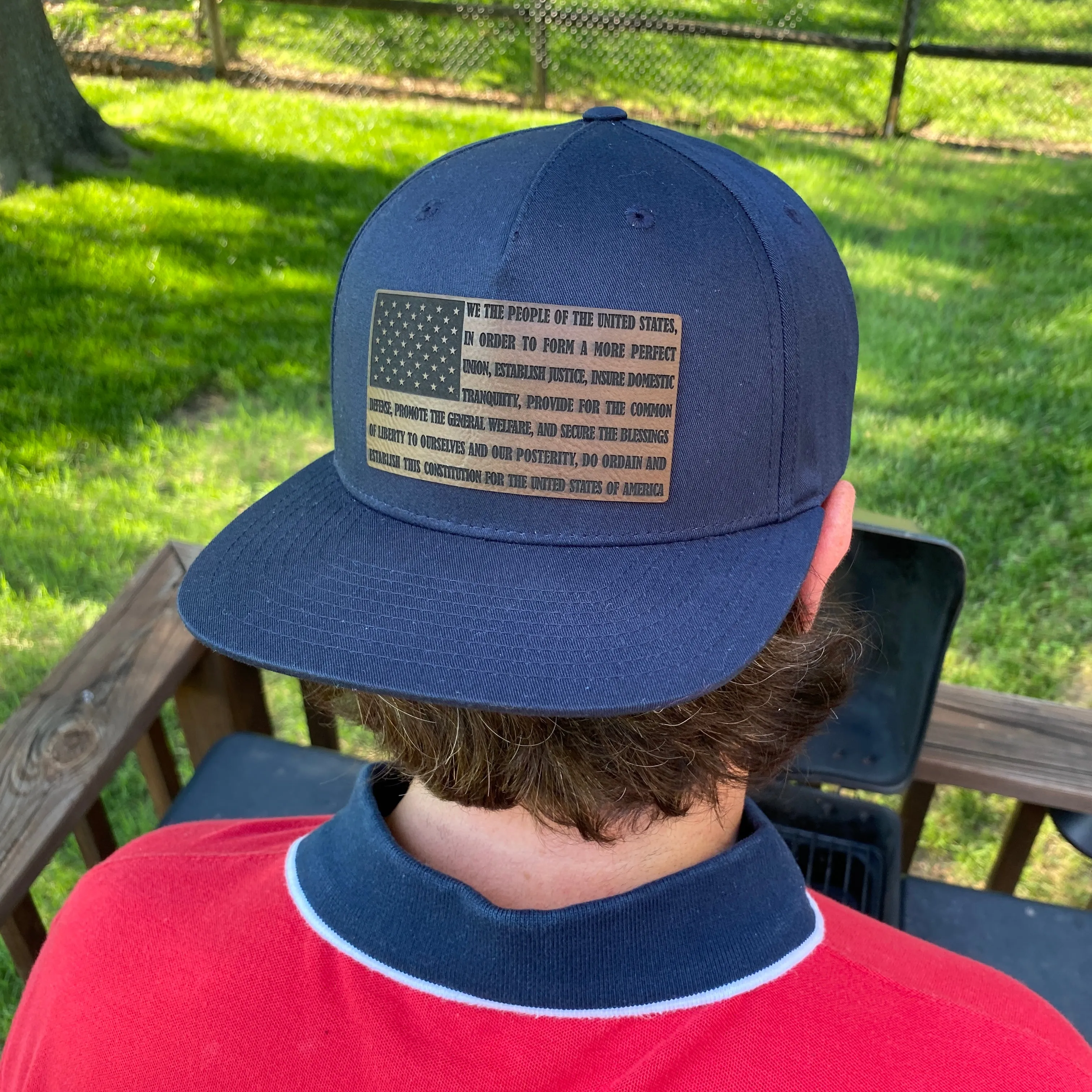 Preamble Flag Low Profile Snapback Cap