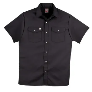 Premium Short-Sleeve Snap Front Work Shirt by Big Bill - Style 237