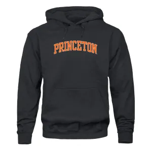 Princeton University Classic Hood Sweatshirt (Black)