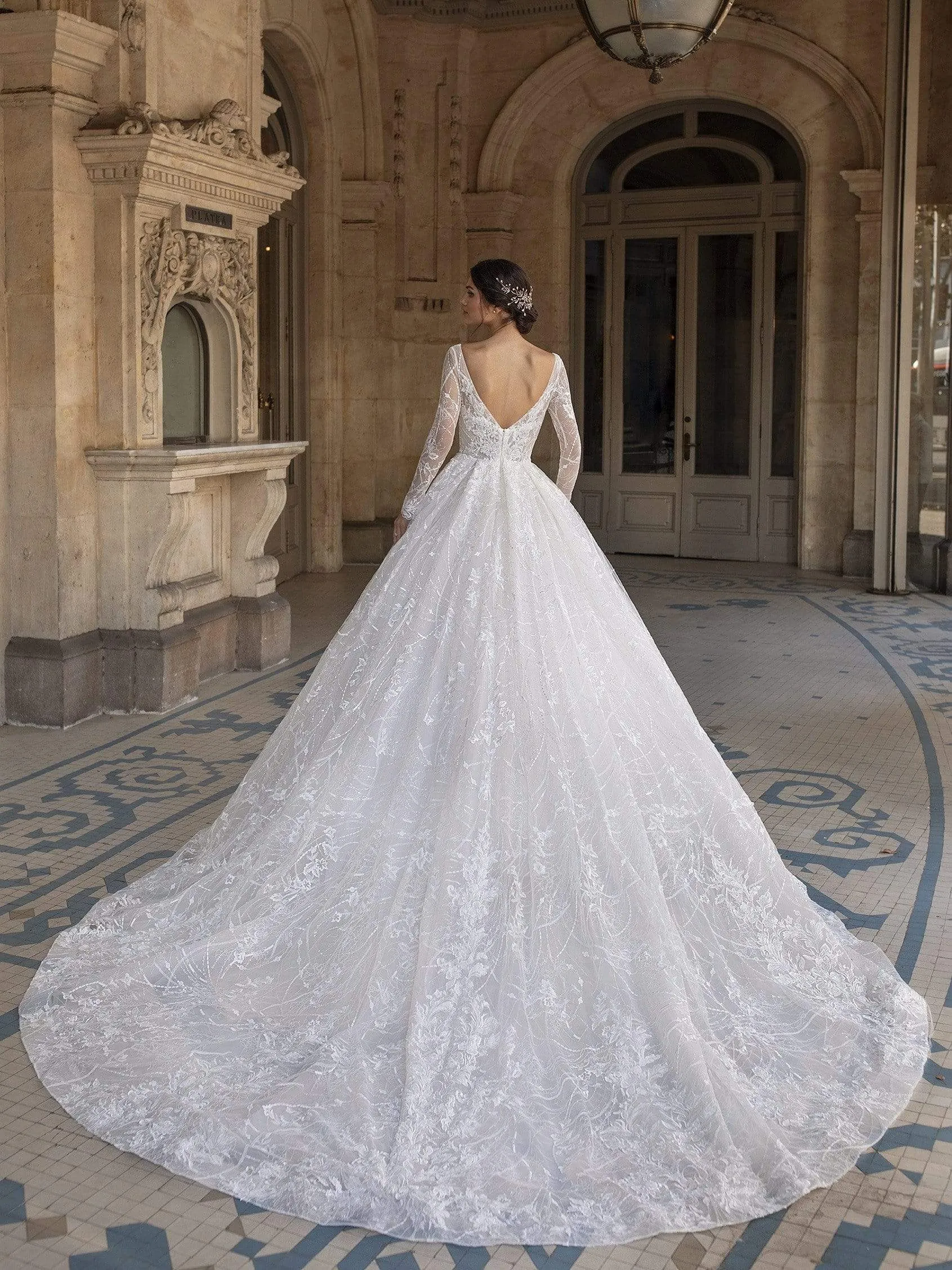 Pronovias Privee: Anemone Clip