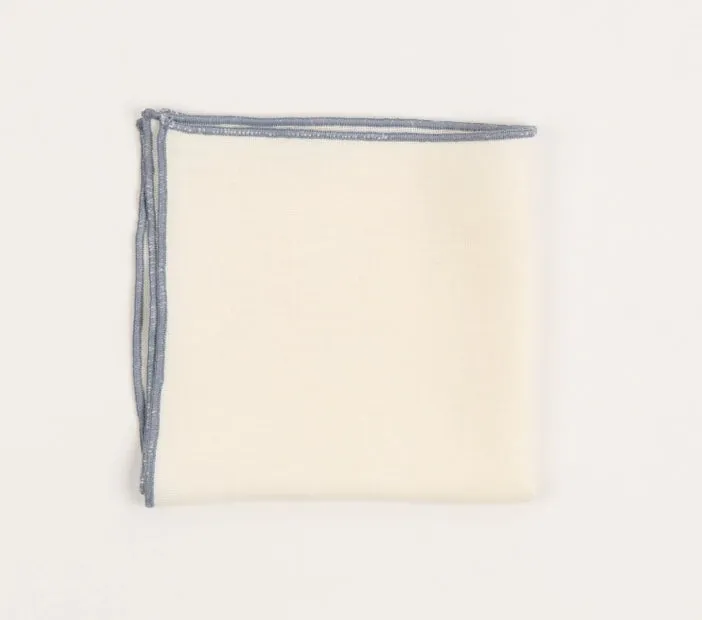 PSC Merrow Subtle Accent Pocket Square