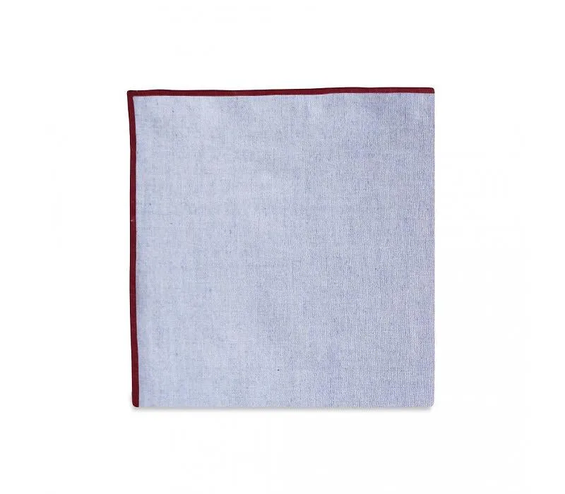 PSC Merrow Subtle Accent Pocket Square