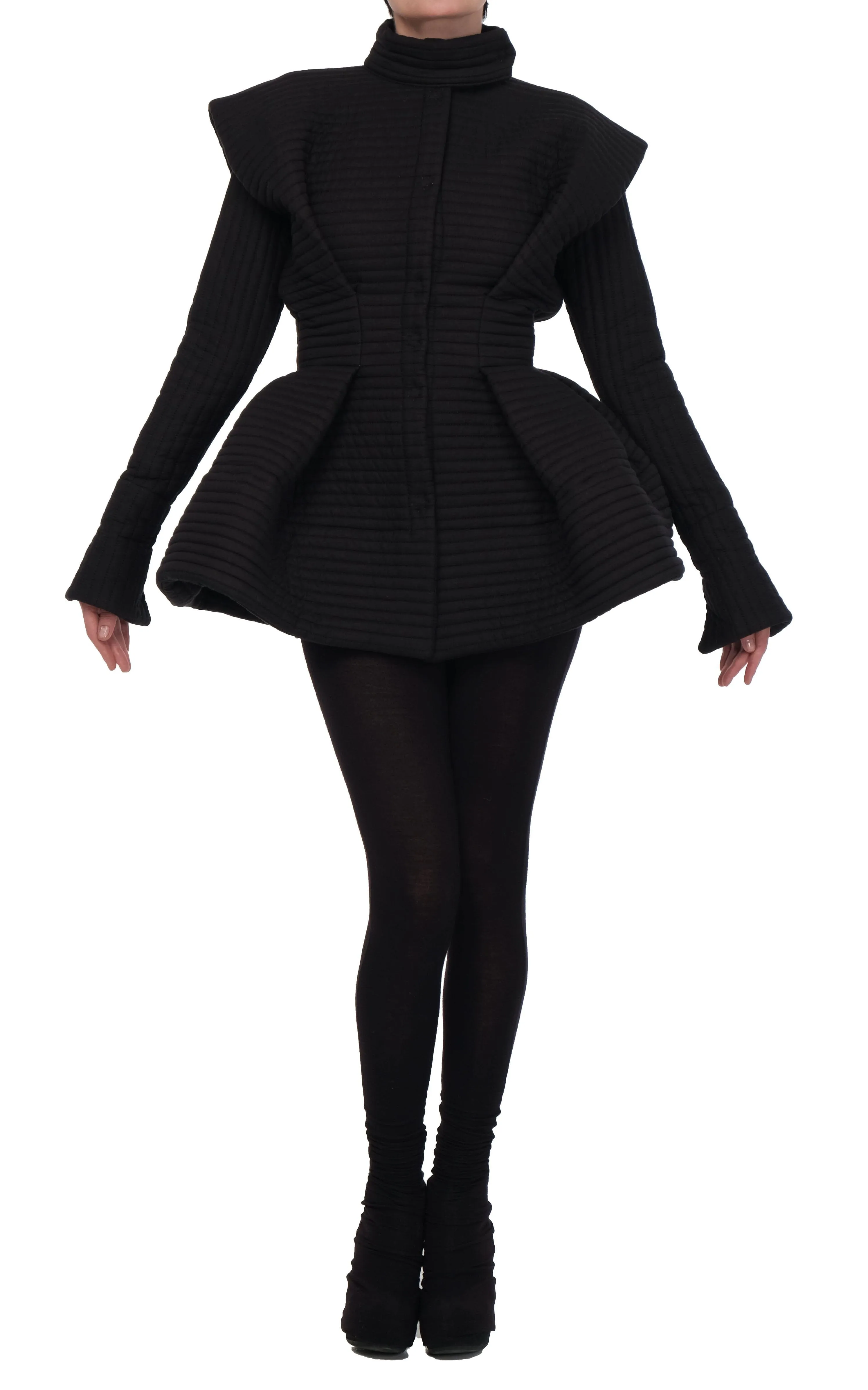 Quilted Structured Jacket