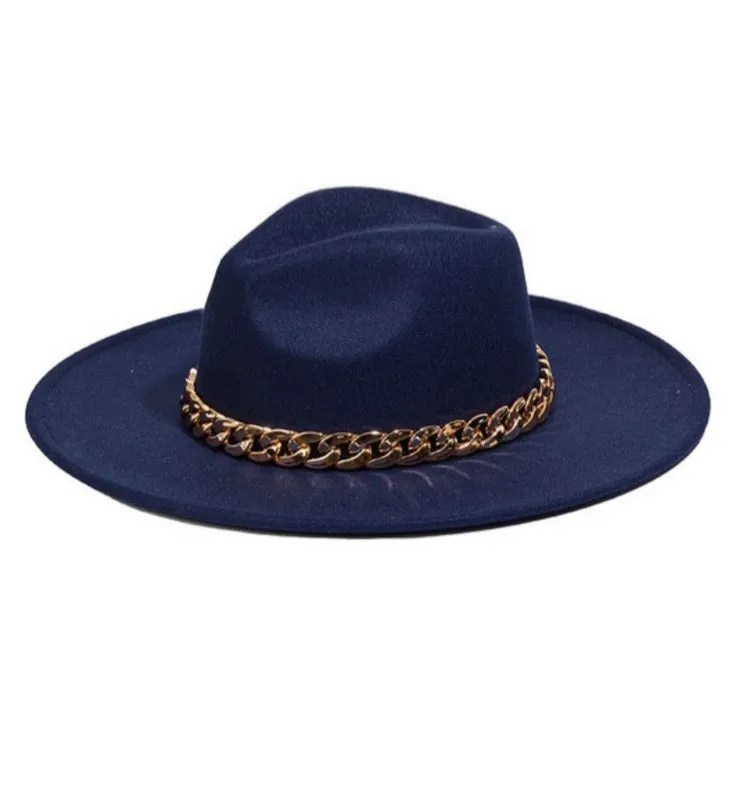 "Chain Linked" Fedora Hat