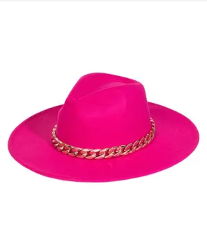 "Chain Linked" Fedora Hat