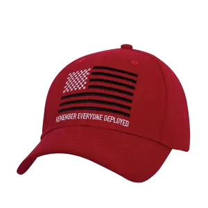 R.E.D. (Remember Everyone Deployed) Low Profile Cap