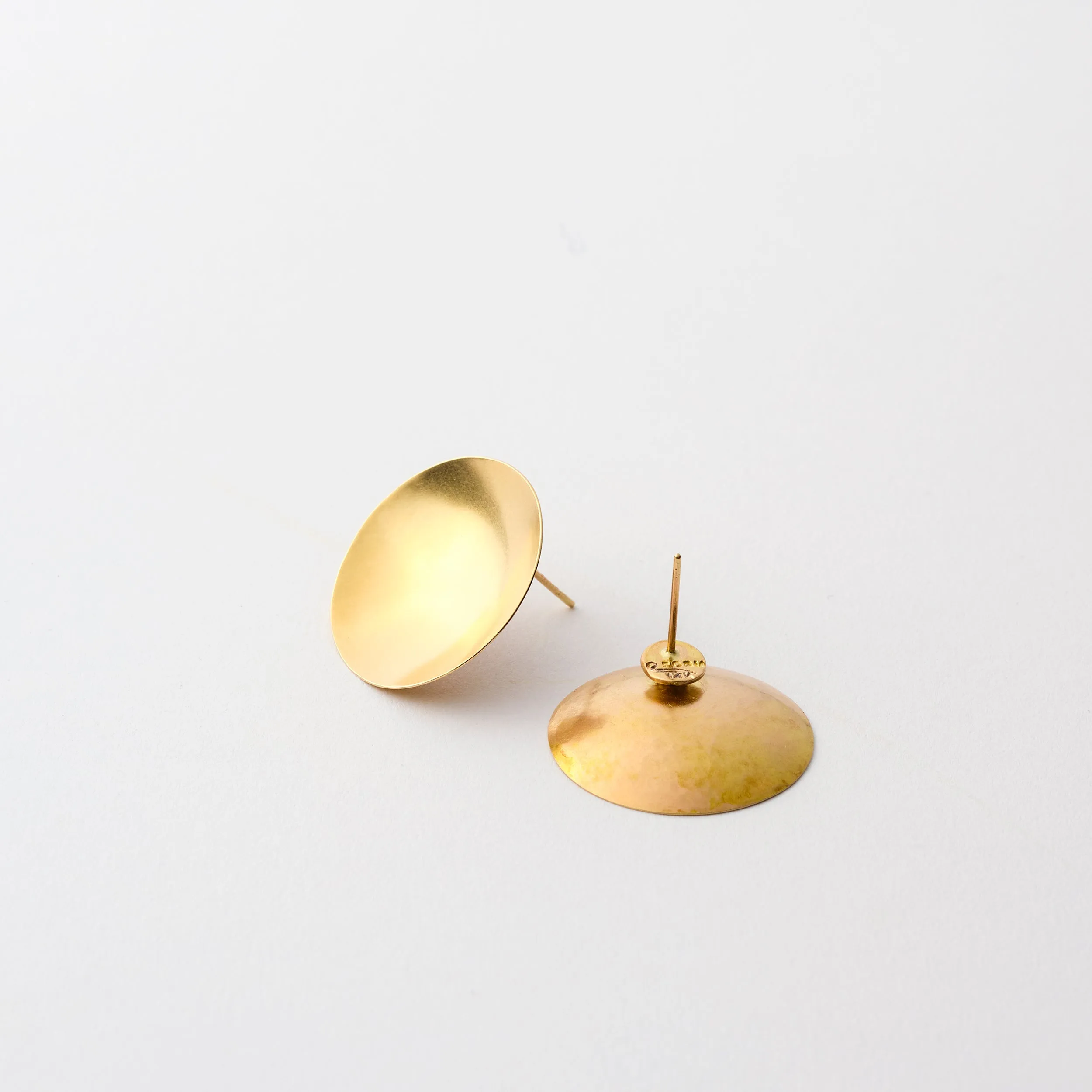 RForm Large Gold Basin Earrings