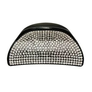 Rhinestone Rounded Hair Clip