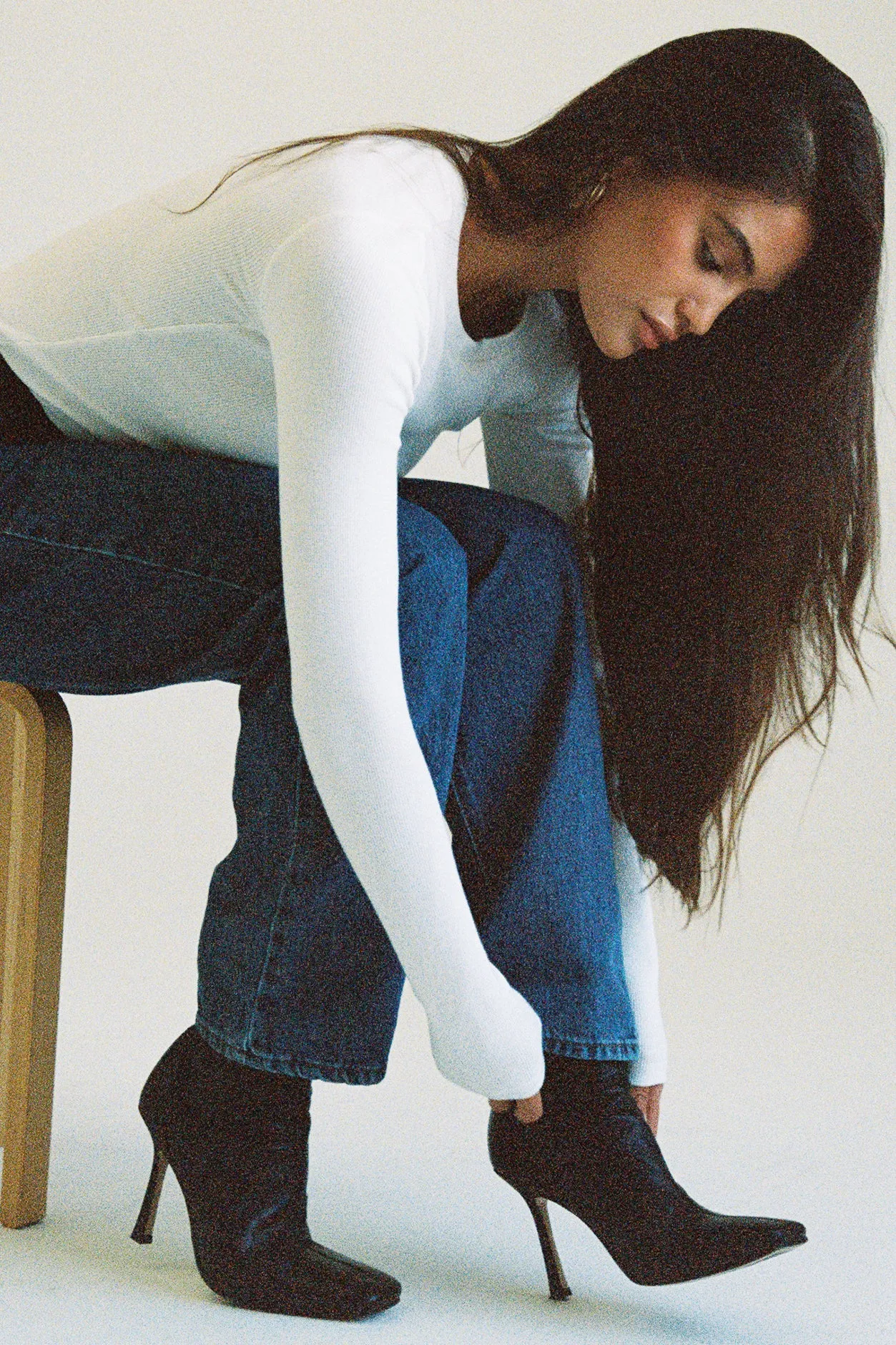 Ribbed Long Sleeve Top