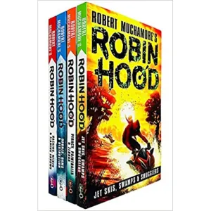Robin Hood Series 4 Books Collection Set By Robert Muchamore