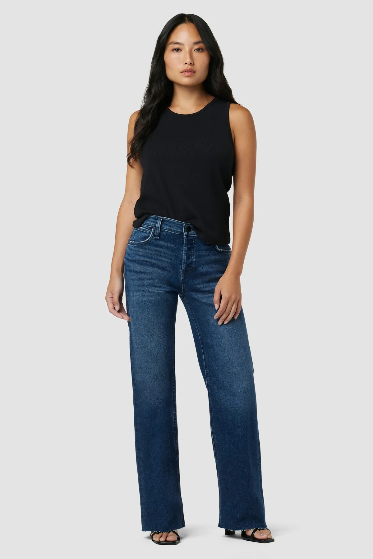 Rosie High-Rise Wide Leg Petite Jean