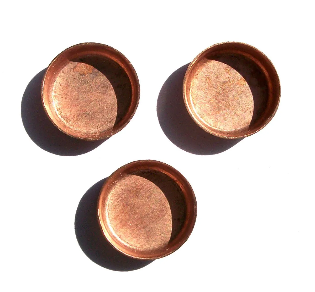 Round Bezel Cups 26G 14.8mm - 6 Pieces
