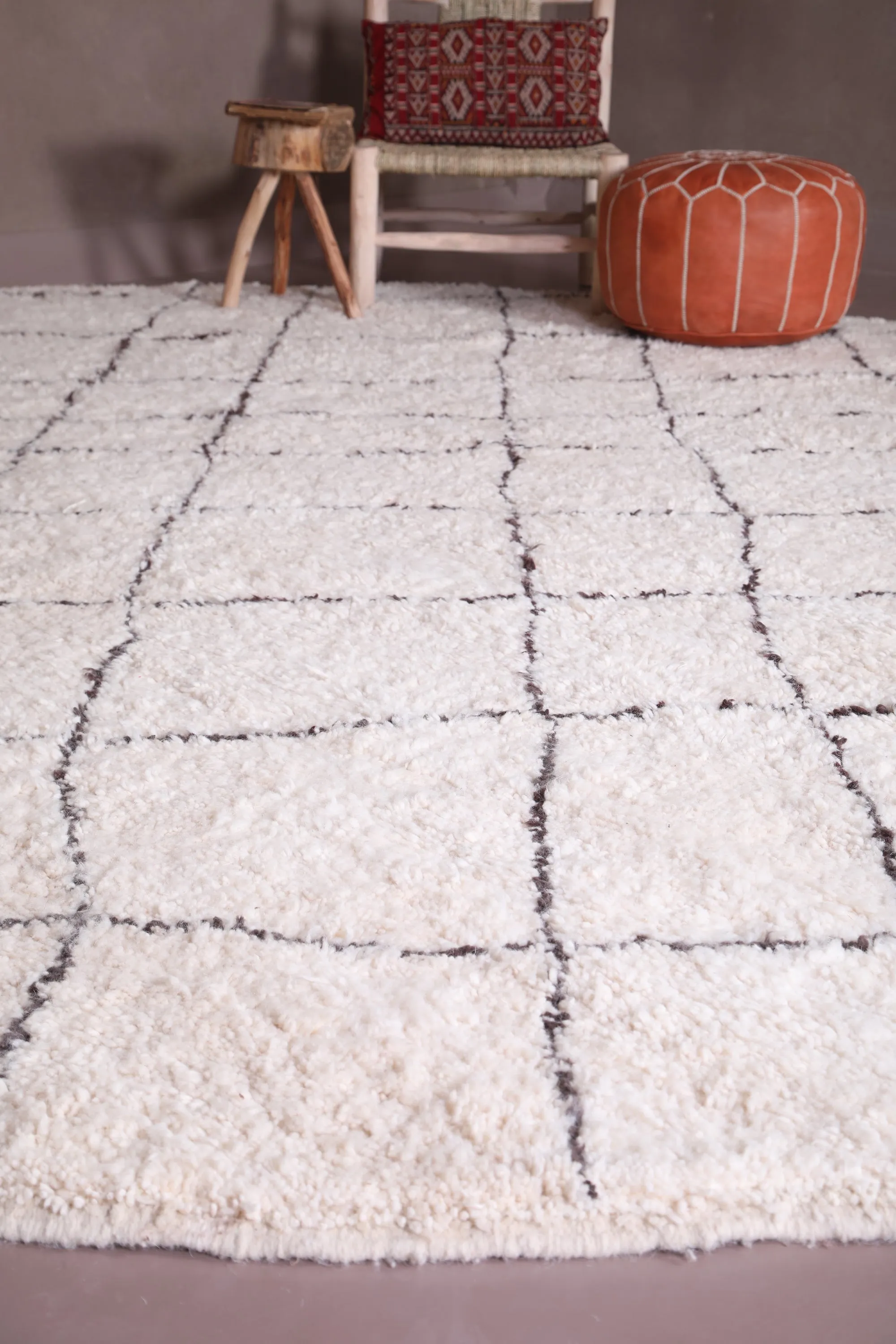 Round moroccan rug - custom rounded berber rug