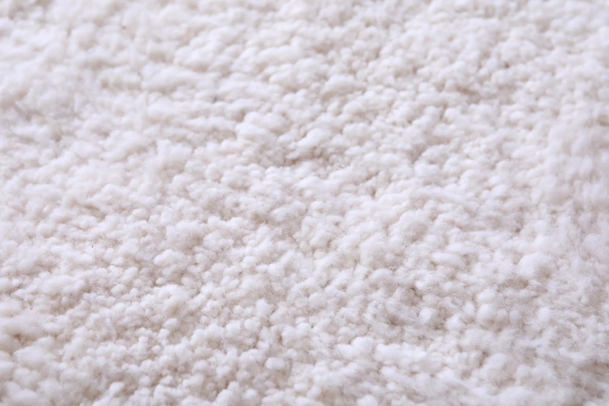 Round Moroccan wool - custom rounded rug