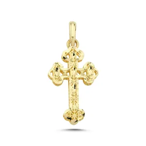 ROUNDED CROSS PENDANT
