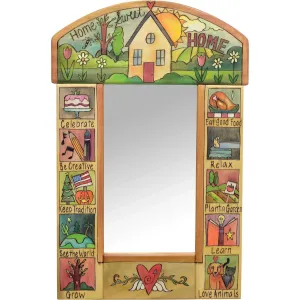 Rounded Mirror by Sticks MIR050 MIR053 13323