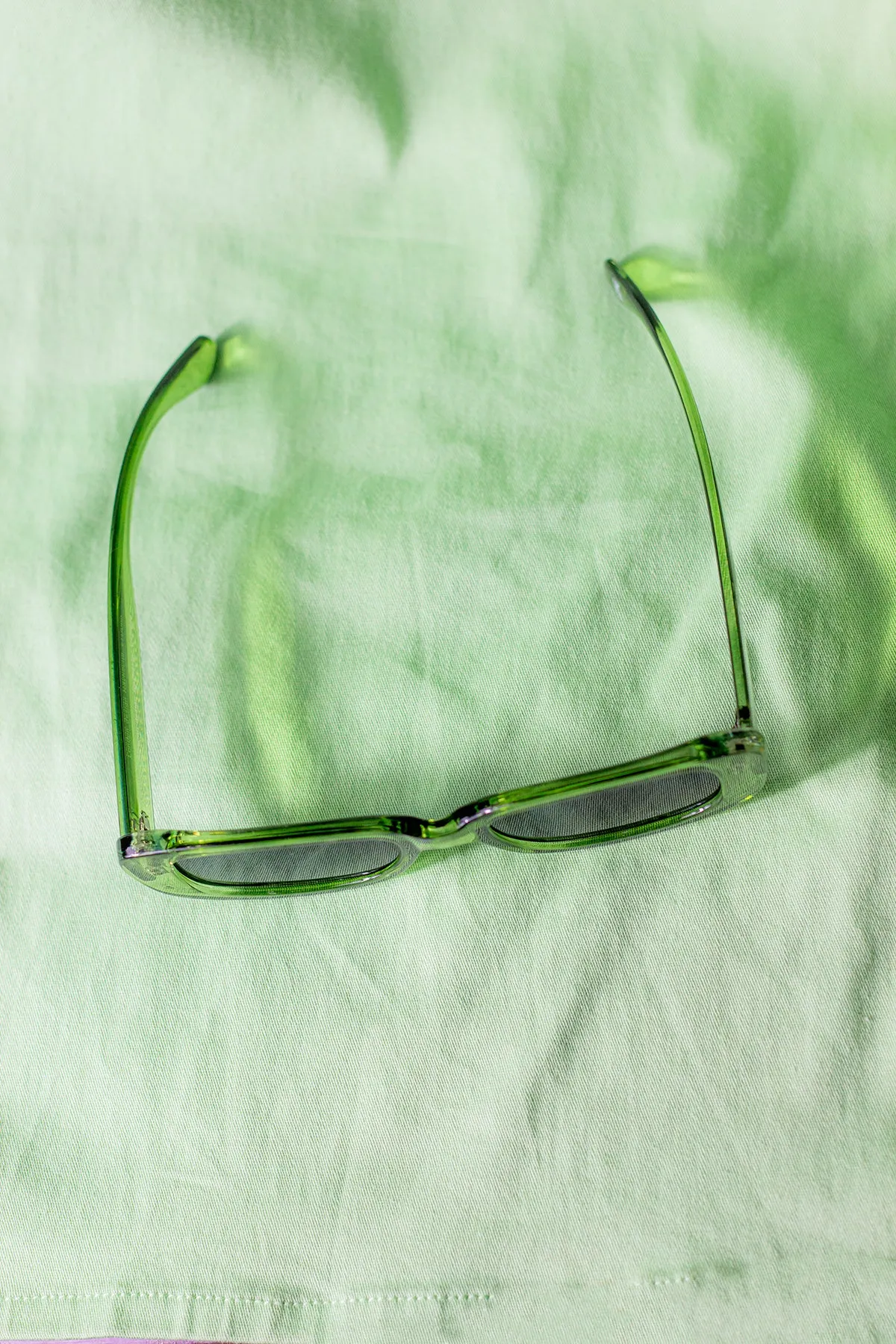 Rounded Rectangle 90s Look Sunglasses