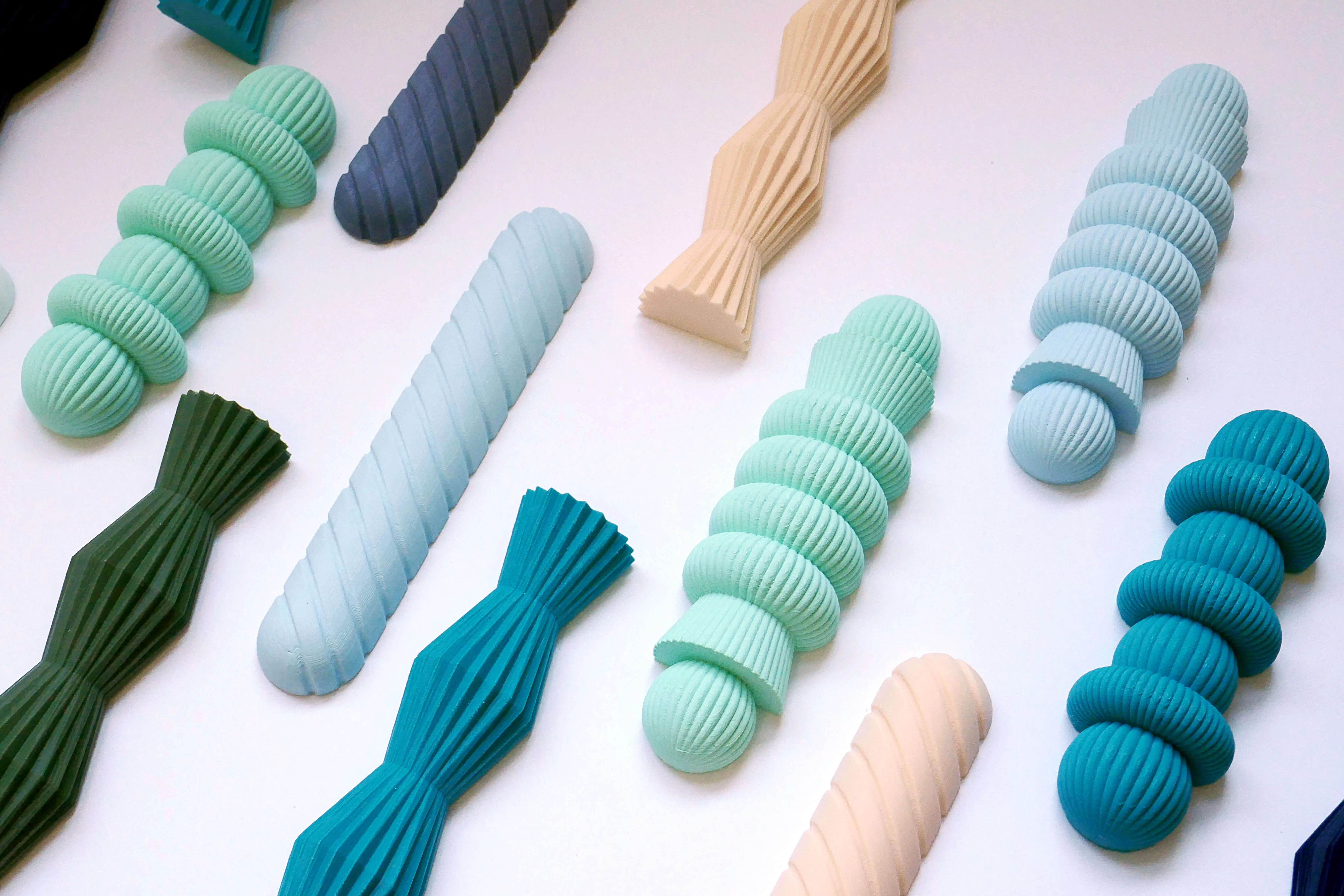 Rounded Turquoise Mezuzah