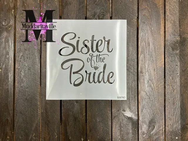 S0878 Wedding Party or Bachelorette set for t-shirts and Totes