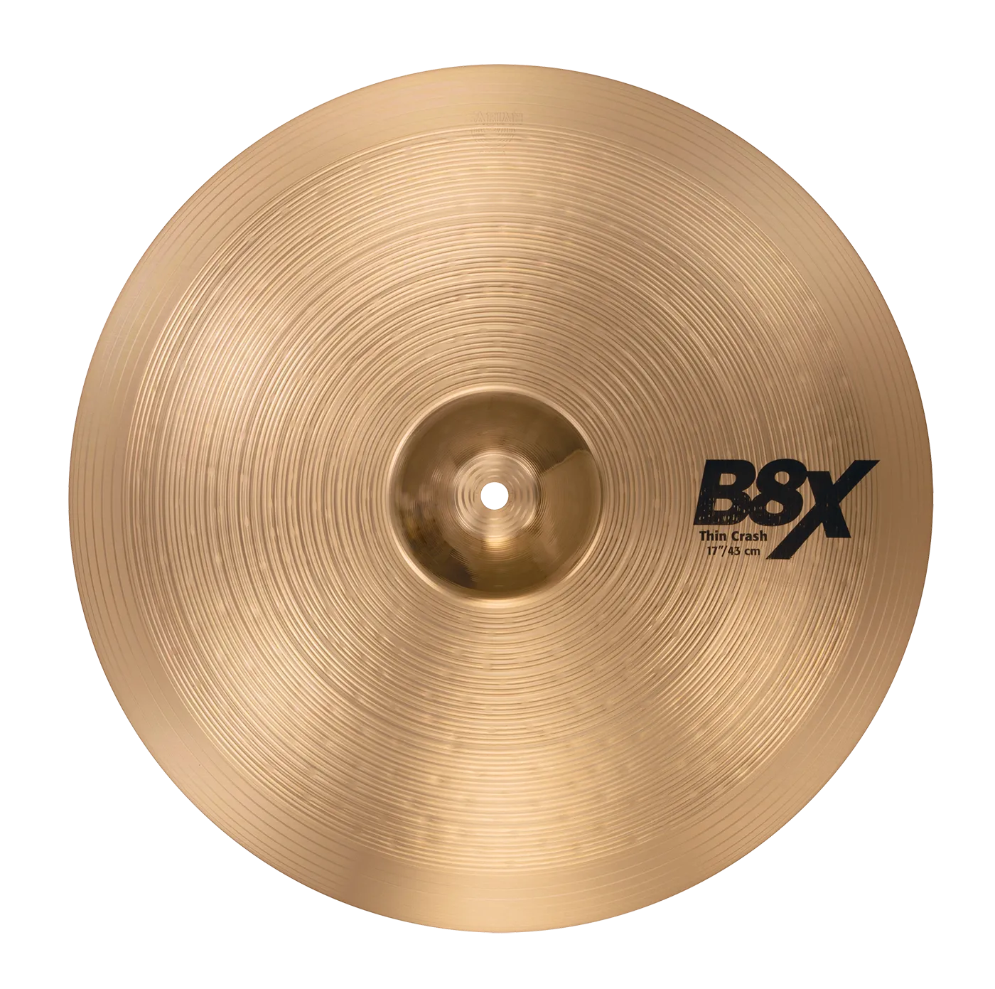 SABIAN 41706X 17" B8X Thin Crash Cymbal Made In Canada
