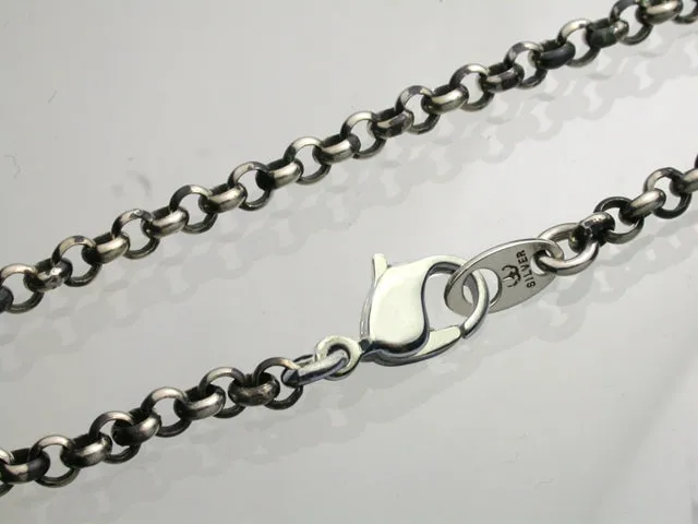 Saito - Gin-Ryu-Thin Size Chain Silver 925 (75 cm - 29.527 ")