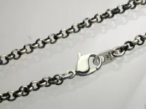 Saito - Gin-Ryu-Thin Size Chain Silver 925 (75 cm - 29.527 ")
