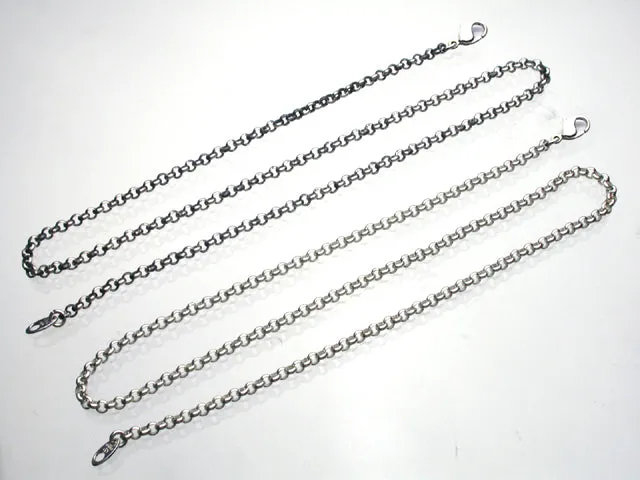 Saito - Gin-Ryu-Thin Size Chain Silver 925 (75 cm - 29.527 ")