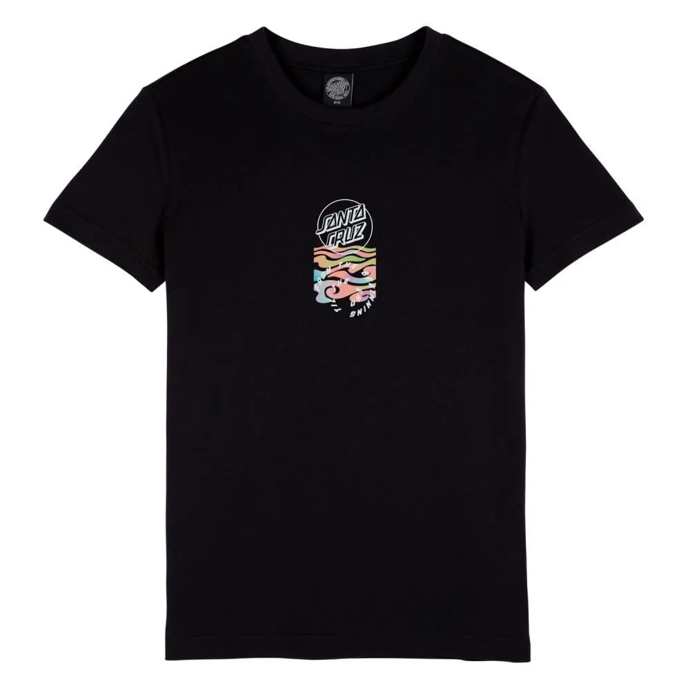 Santa Cruz Womens T-Shirt Digi Bloom T-Shirt - Black