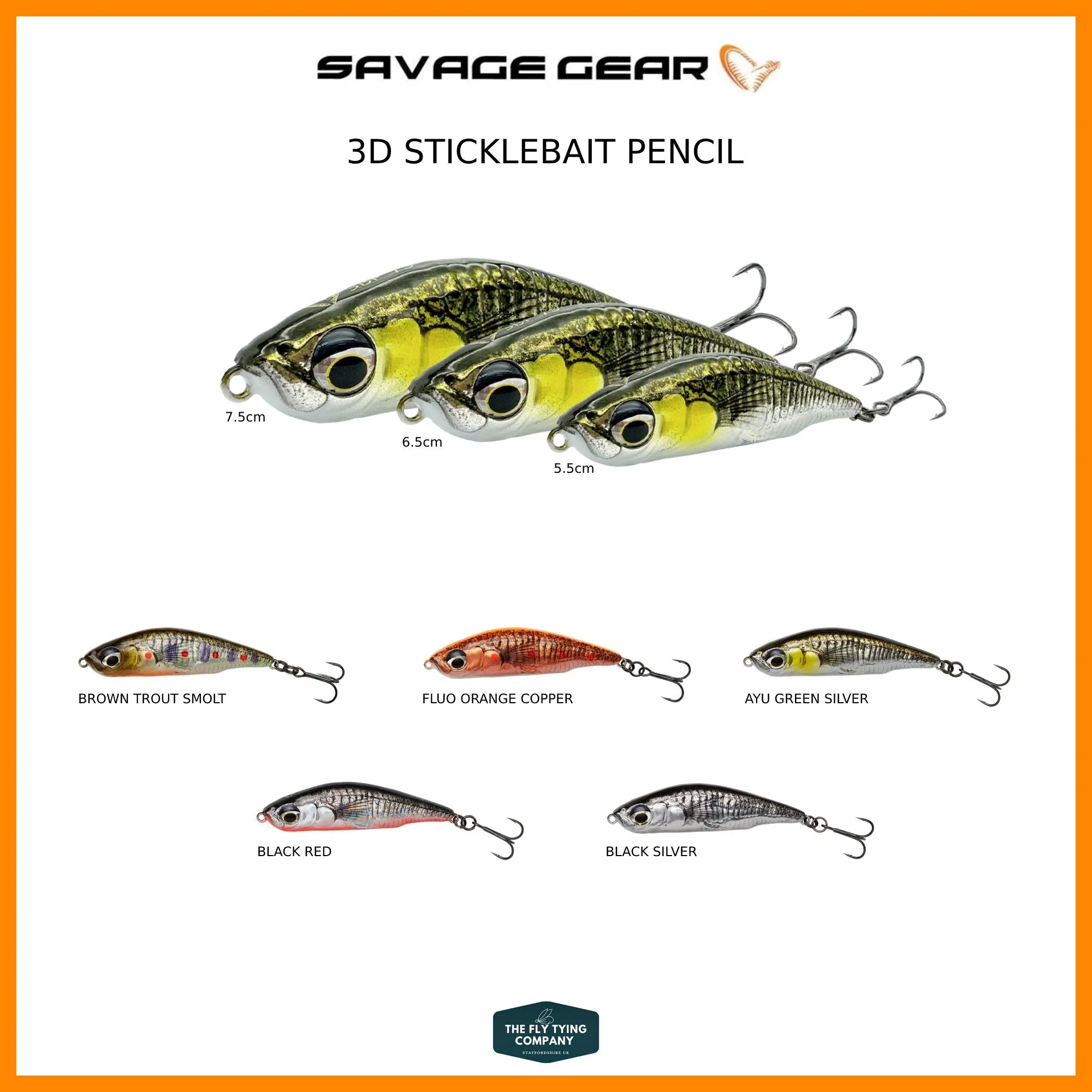 Savage Gear 3D Sticklebait Pencil