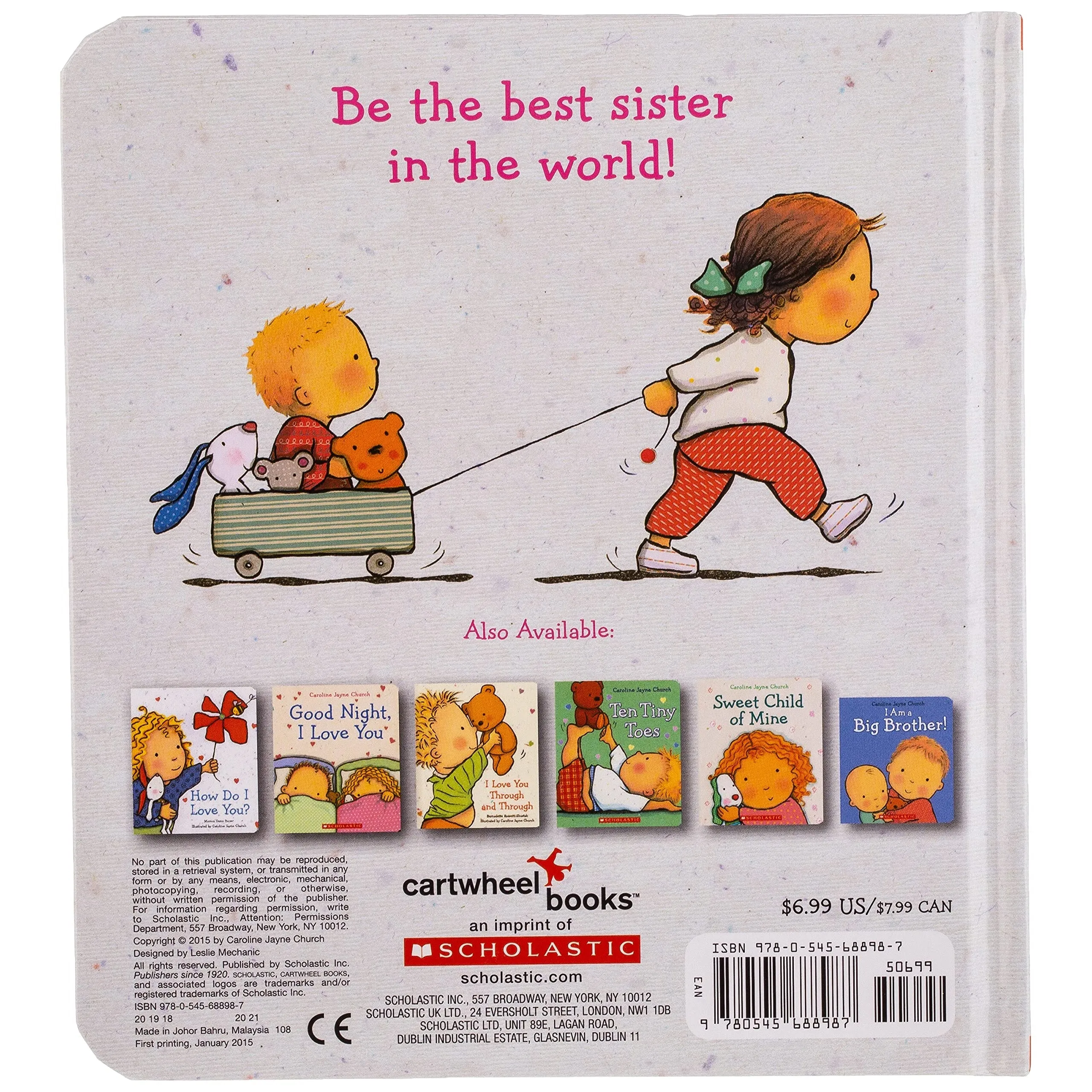 Scholastic: I Am A Big Sister! (Hardcover Book)