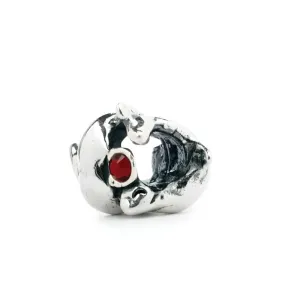 Sea Lions Playing, Silver with Crystals