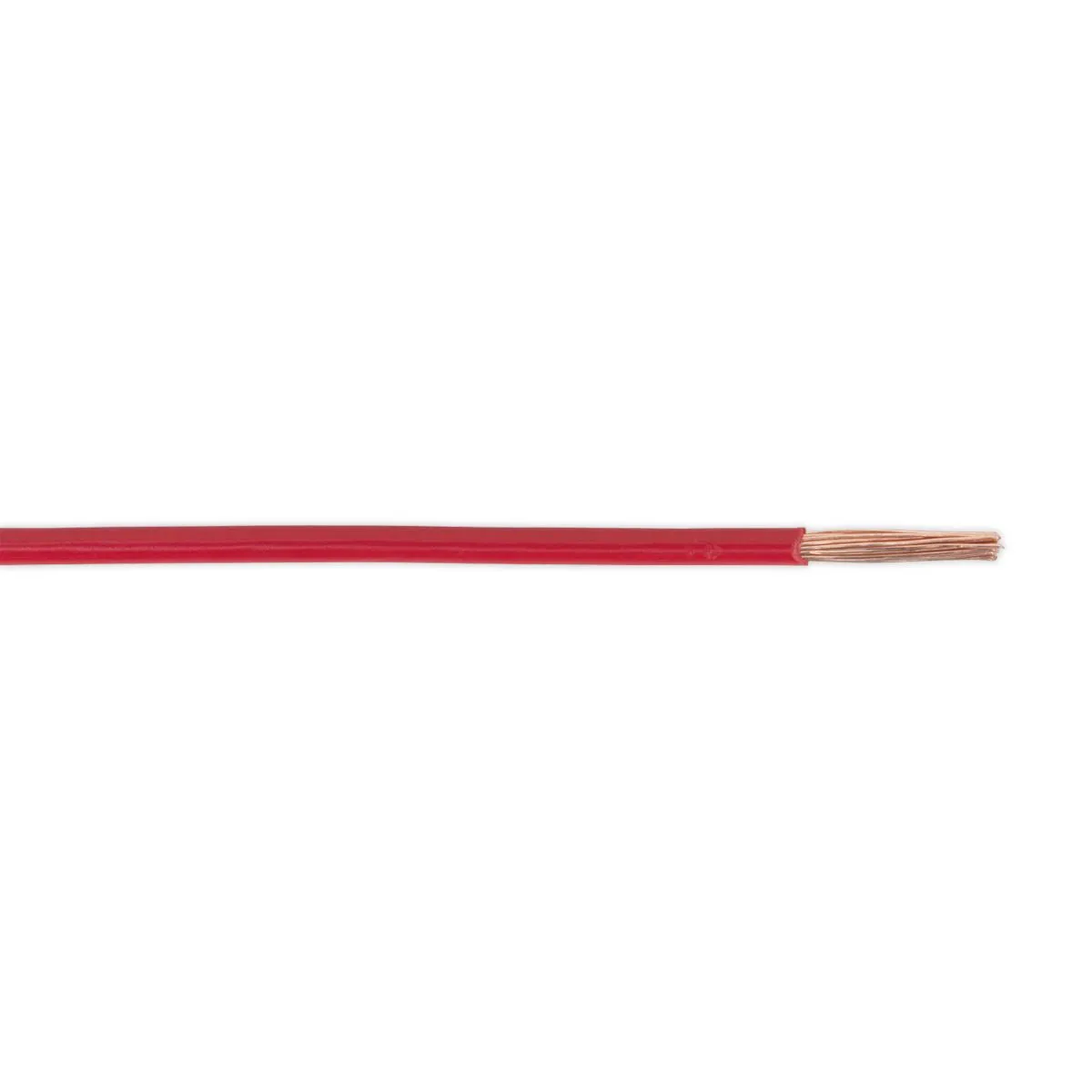 Sealey Automotive Cable Thin Wall Single 2mm² 28/0.30mm 50m Red