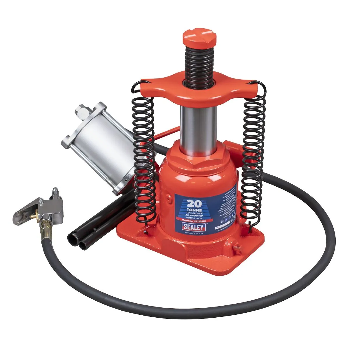 Sealey Low Profile Air Operated Hydraulic Bottle Jack 20 Tonne