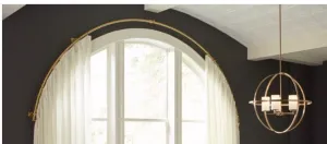 Select Metal Continuous Curved Arched Pole, Up to 12ft Length