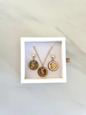 SET: YSL Large- GOLD
